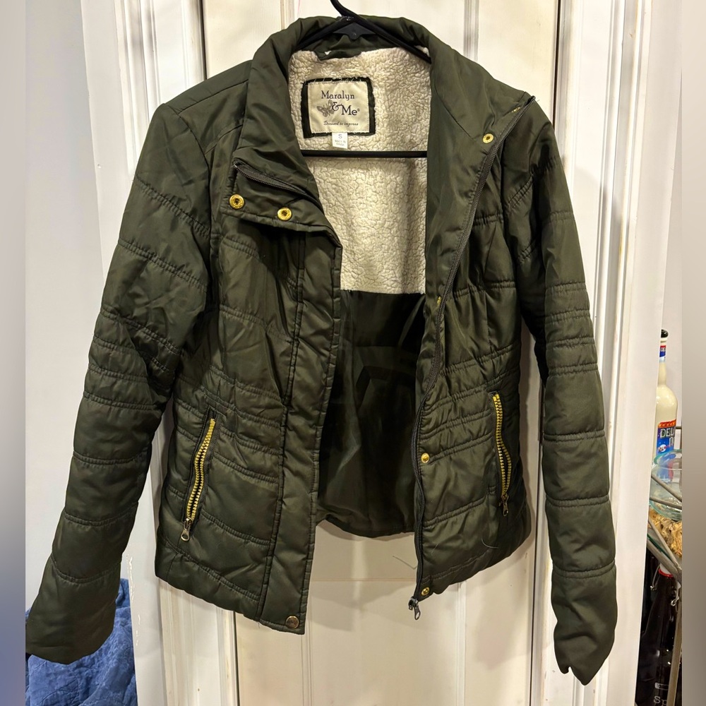Maralyn & Me puff jacket.